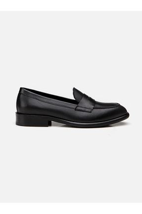 کفش لوفر مشکی زنانه پاشنه کوتاه (1 - 4 سانتی متر) Su Espadril - کد 878990174