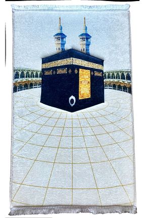 سجاده سفید بامبو Carpetella - کد 795667556