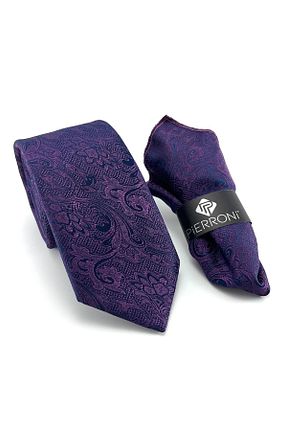 کراوات رنگی مردانه میکروفیبر PİERRONİ - کد 389289547