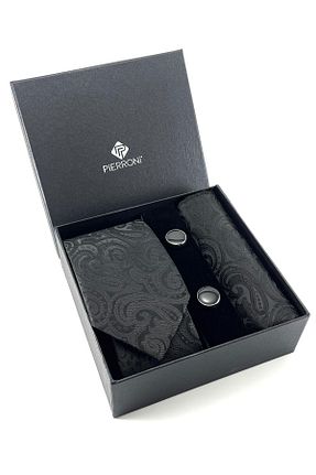 کراوات رنگی مردانه میکروفیبر PİERRONİ - کد 715141018