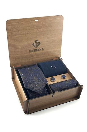 کراوات رنگی مردانه میکروفیبر PİERRONİ - کد 283366763