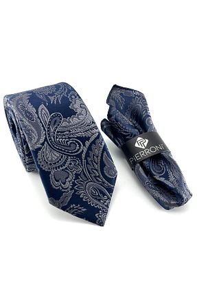 کراوات رنگی مردانه میکروفیبر PİERRONİ - کد 752965275