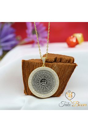 گردنبند نقره طلائی زنانه 925 عیار Takı Boom - کد 155845608