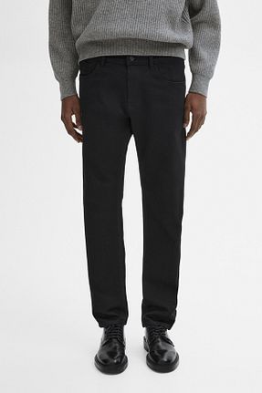 شلوار جین مشکی مردانه پاچه لوله تفنگی Massimo Dutti - کد 874985994