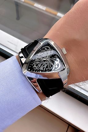 ساعت مچی مشکی مردانه 44 میلی متر Homies - کد 881392782