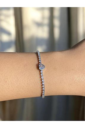 دستبند استیل (فولاد) طوسی زنانه استیل (فولاد) Vola Collection - کد 881432251