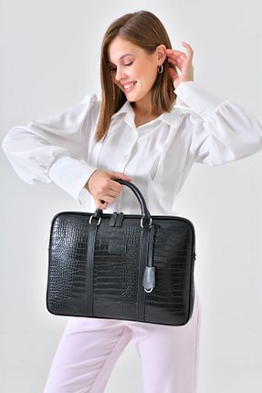 کیف لپ تاپ و مدارک مشکی زنانه 15.6 اینچ Vardo - کد 668143675