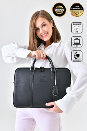 کیف لپ تاپ و مدارک مشکی زنانه 15.6 اینچ Vardo - کد 767965123