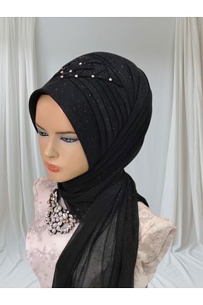 شال مشکی زنانه NurAy - کد 881464651
