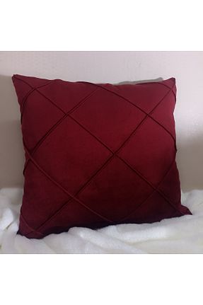 کوسن و روکش کوسن زرشکی مخمل Rüyam - کد 881489556