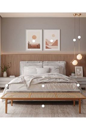 محصول دکوراسیون دیوار بژ چوب Karaağaç Mimarlık - کد 881516573