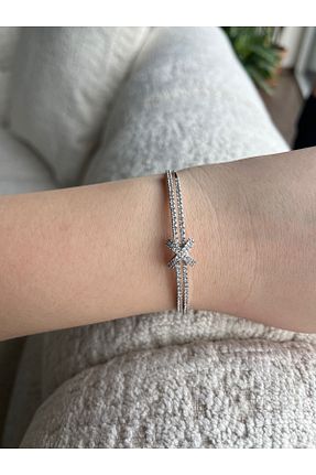 دستبند استیل (فولاد) زنانه استیل (فولاد) Asteria Jewelry - کد 881529548