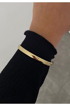 دستبند استیل (فولاد) طلائی زنانه استیل (فولاد) XUPING JEWELRY - کد 881526487
