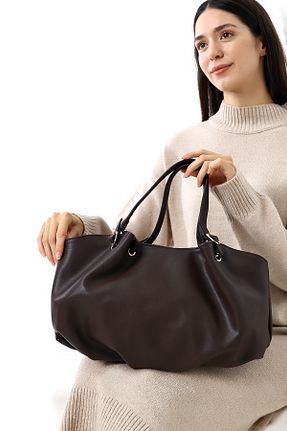 کیف دوشی قهوه ای زنانه جیر Moda azza - کد 881557516