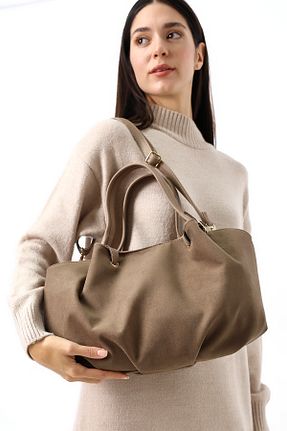 کیف دوشی قهوه ای زنانه جیر Moda azza - کد 881615135