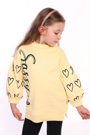 سوئیشرت زرد بچه گانه چاپی Toontoy - کد 332710250