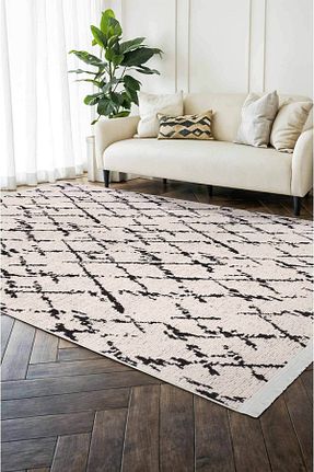 فرش سفید زیره ضد لغزش Aden - کد 845561317