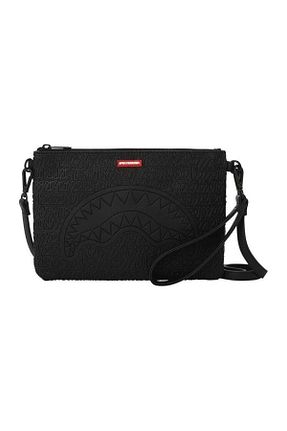 کیف پورتفوی و کلاچ مشکی زنانه پارچه ای Sprayground - کد 881659880