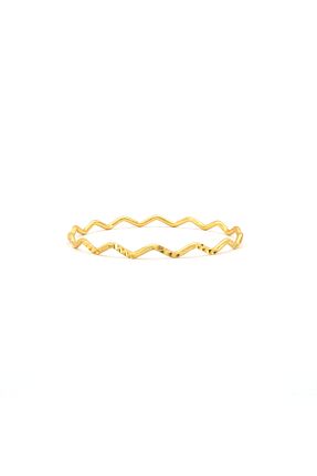 دستبند جواهر طلائی زنانه روکش طلا FerizZ - کد 881708258