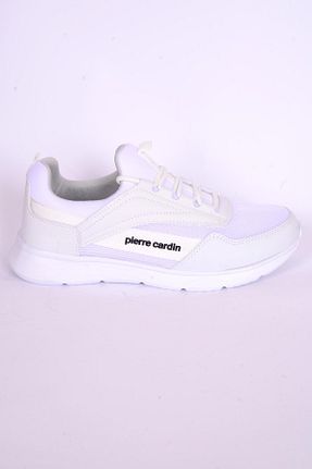 کفش اسنیکر سفید مردانه بند دار Pierre Cardin - کد 695046702