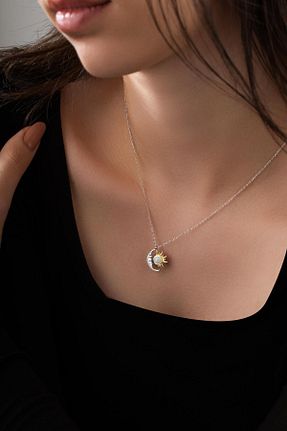 گردنبند نقره زنانه 925 عیار Spossy Silver Jewelry - کد 881670787