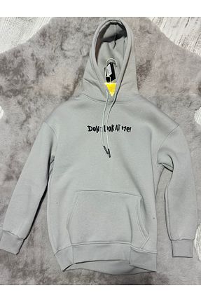 سوئیشرت طوسی زنانه ساده shop - کد 881675606