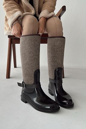 چکمه رنگی زنانه پاشنه متوسط (5-9 سانتی متر) nope21shoess - کد 878574522