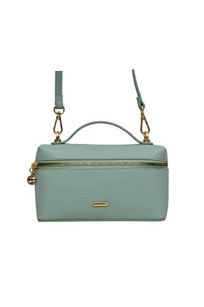 کیف دوشی سبز زنانه David Jones - کد 855552738