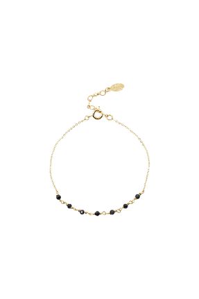 دستبند جواهر طلائی زنانه سنگ طبیعی Atelier Petites Pierres - کد 881686124
