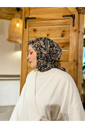 روسری مشکی پنبه ای locella - کد 881713963
