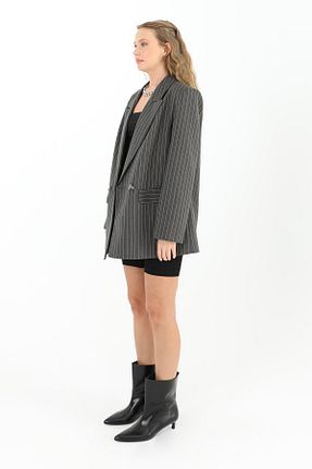 کت طوسی زنانه رگولار Soul - کد 881709739