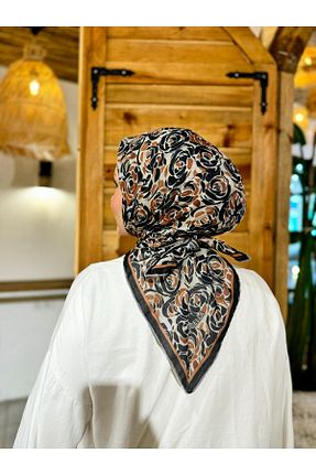 روسری مشکی پنبه ای locella - کد 881713963