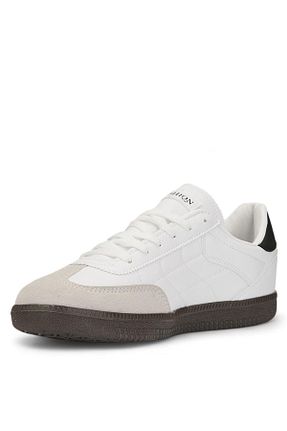 کفش اسنیکر سفید زنانه بند دار AlbiShoes - کد 858241271