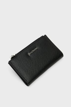 کیف پول مشکی زنانه Stradivarius - کد 90030984