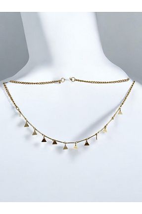 گردنبند جواهر طلائی زنانه روکش طلا CANARİS - کد 870382720