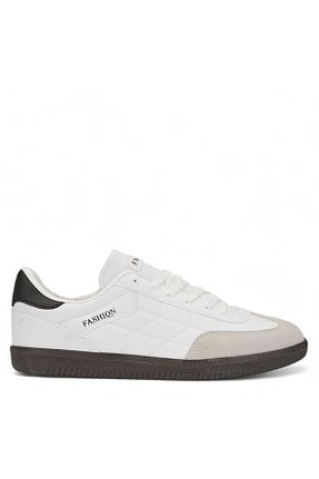کفش اسنیکر سفید زنانه بند دار AlbiShoes - کد 858241271