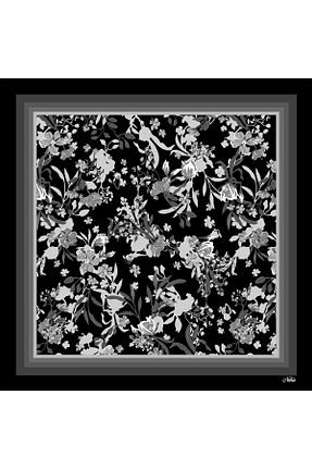روسری رنگی 100 x 100 nehir eşarp - کد 881724483