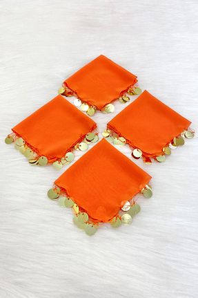 عقد و عروسی و حنابندان نارنجی ZEYMERADE - کد 881731268