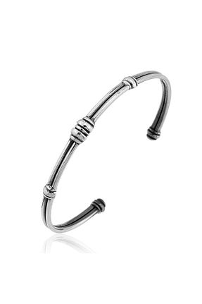 دستبند نقره طوسی زنانه 925 عیار Ronada Diamond - کد 881802057