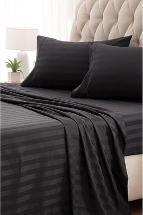 روتختی دونفره مشکی 180 x 200 VESSİNOHOME - کد 803149641