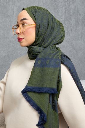 شال خاکی زنانه کشمیر HanBaba - کد 881861135