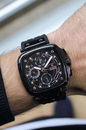 ساعت مچی مشکی مردانه 45 میلی متر Homies - کد 881720743