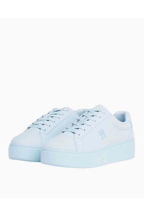 کفش اسنیکر سفید زنانه چرم اصل Tommy Hilfiger - کد 844624764