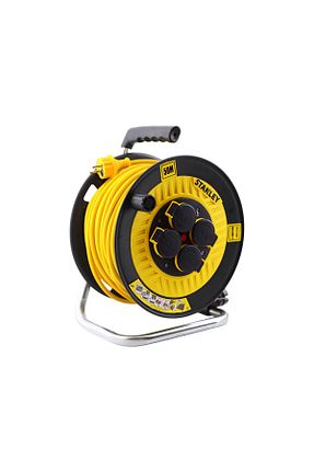 کابل افزودنی پریز گروهی زرد 4 Stanley - کد 881878554