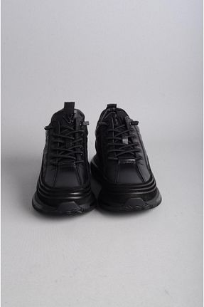 بوت / نیم بوت مشکی مردانه چرم خالص SEÇ KUNDURA - کد 881876252