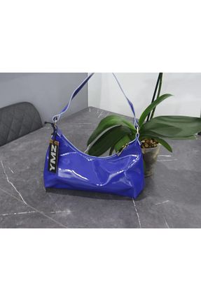 کیف دوشی سرمه ای زنانه چرم مصنوعی YMZBAG - کد 881891785