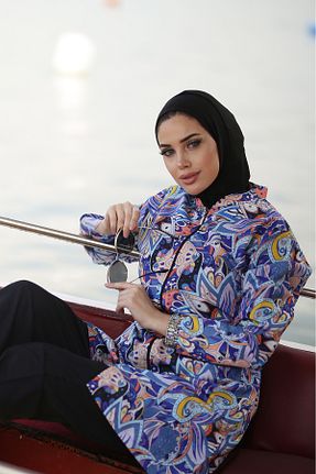 مایو حجاب مشکی زنانه ساده Remsa Mayo - کد 41203192