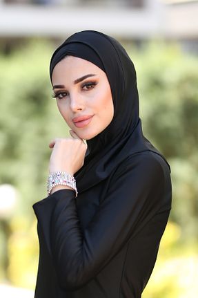 مایو حجاب مشکی زنانه ساده Remsa Mayo - کد 50260478