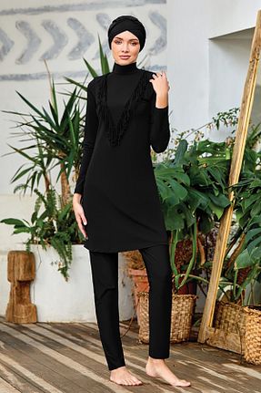 مایو حجاب مشکی زنانه ساده Remsa Mayo - کد 699296183