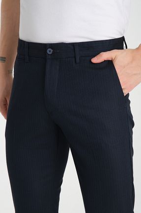 شلوار آبی مردانه بافتنی Frappoli - کد 881903612